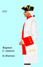 régiment de Guyenne de 1757 à 1762