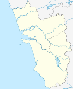 Huyện North Goa trên bản đồ Goa