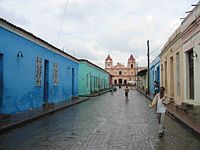 Straat in Camagüey