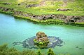 26 décembre 2006 Petite île sur le lac Mývatn.