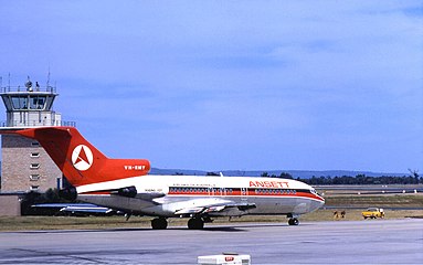 Boeing 727 авіакомпанії Ansett, 1971