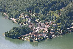 Traunkircha vom Traunstoa aus geseghn