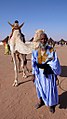 Un saharien et son chameau