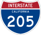 Interstate 205 marker