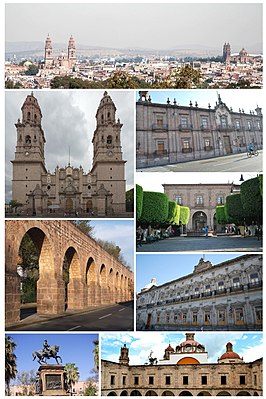 Een collage van Morelia