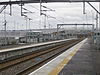 The tracks and platforms at Armadale station in 2011