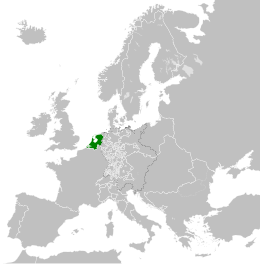 Repubblica Batava - Localizzazione