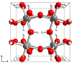 Kristallstruktur von Magnesiumiodid