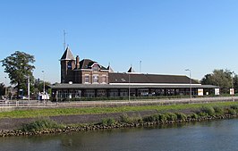 Gezien vanaf de IJsselbrug