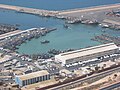 Le port de pêche vu depuis Agadir Oufella.