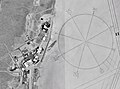 Image 70The world's largest compass rose, drawn on the desert floor at Edwards Air Force Base in California, United States. Painted on the playa near Dryden Flight Research Center, it is inclined to magnetic north and is used by pilots for calibrating heading indicators. (Credit: NASA.) (from Portal:Earth sciences/Selected pictures)