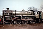 Loco 75027 on the Bluebell Railway