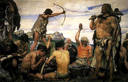 Viktor Vasnetsov's 1882–1885 Stone Age