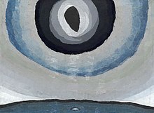 Arthur Dove, Silver Sun, an early use of titanium white