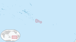 Isole Pitcairn - Localizzazione