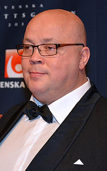 Tomas Johansson på Svenska idrottsgalan 2014.