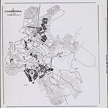 Canberra Map 1940