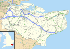 Hastingleigh is located in Kent