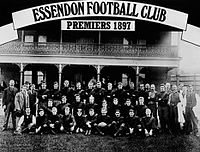 A group of young men posing for a team photograph