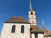 Ancienne église Saint-André, actuellement chapelle de cimetière.