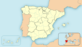 Lagunas de La Mata y Torrevieja ubicada en España