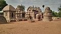 Image 1Rock cut monuments in Mahabalipuram built by the Pallavas (from Tamils)