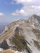 Südlicher Kamm mit dem Pizzo Cefalone im Hintergrund