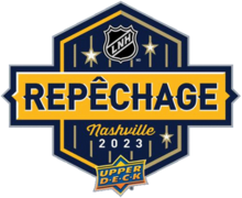 Description de l'image Logo repêchage LNH 2023.png.