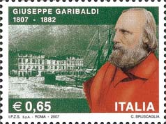 Repubblica Italiana 2007 - Bicentenario della nascita di Giuseppe Garibaldi