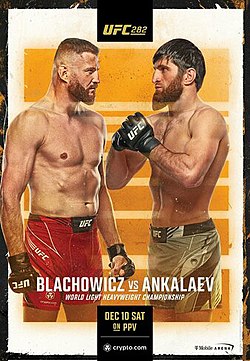 Плакат UFC 282: Блахович - Анкалаев