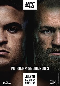 Постер UFC 264: Порье - Макгрегор 3