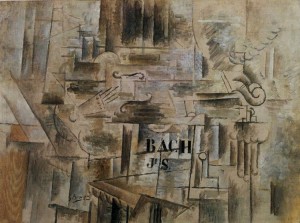 Georges Braque: Hommage J.S. Bachu (1912.), ulje na platnu, 54 × 73 cm