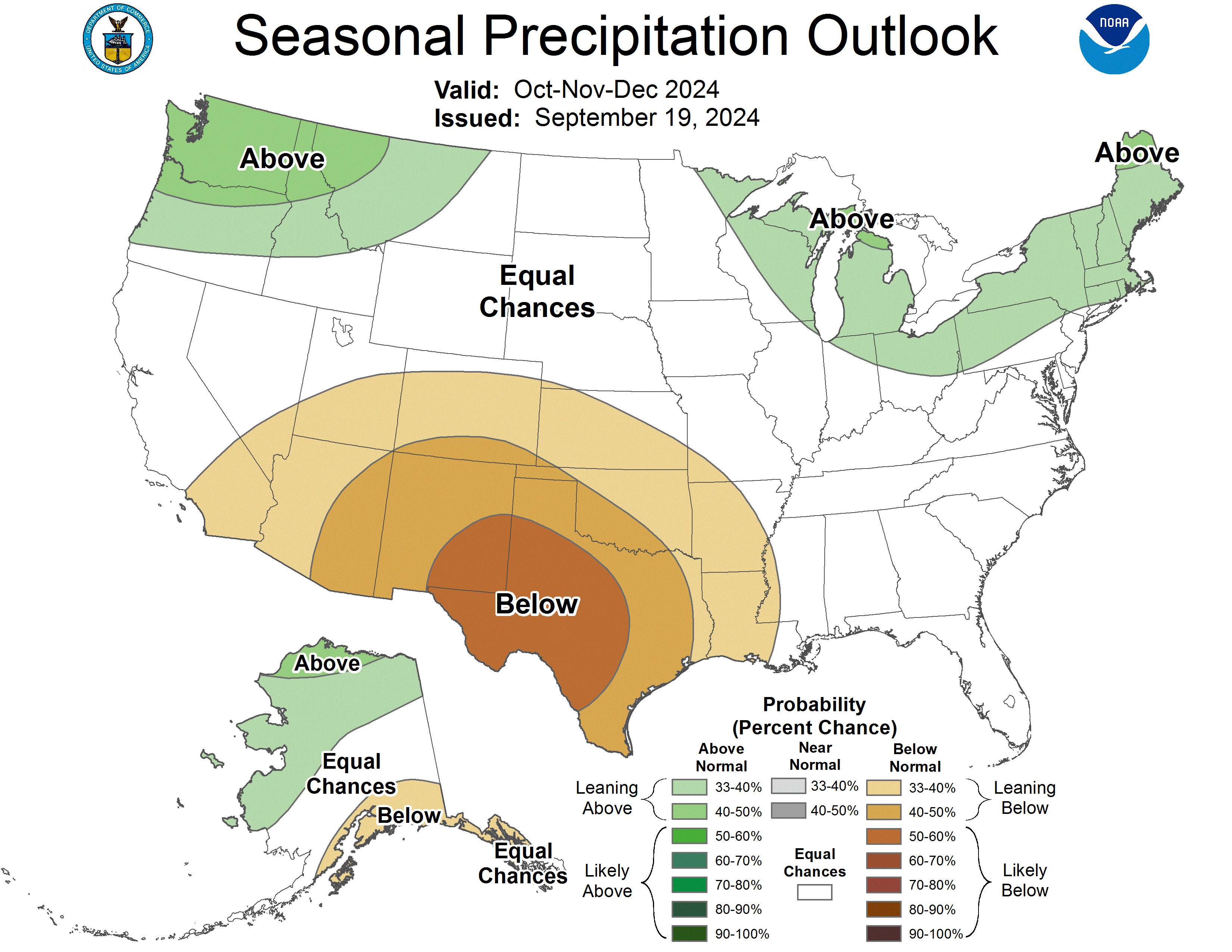 Three Month Outlook Precipitation