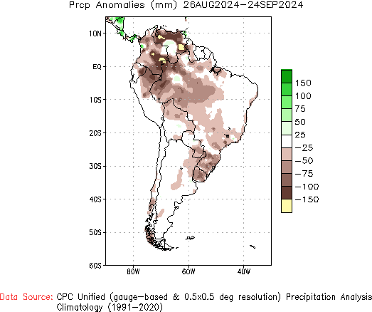 30-Day Precipitation Anomaly (millimeters)