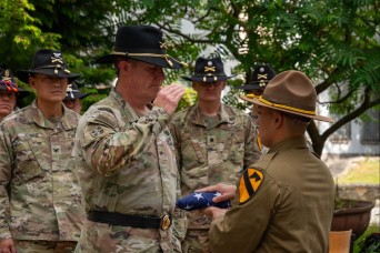 First Team Conducts Retreat and Patching Ceremony