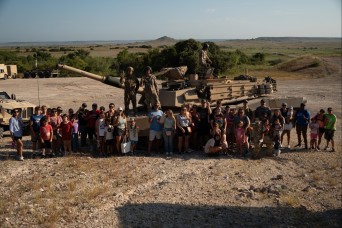 Tanks, BBQ, and Firepower: 2-7 Cav Family Day