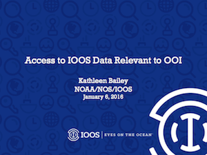 Access to IOOS Data Relevant to OOI