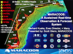 MARACOOS - A Sustained Real-Time Observation and Forecast System