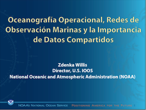 Operational Oceanography, Marine Observing Networks and Oceanographic Data Distribution Policy in the United States