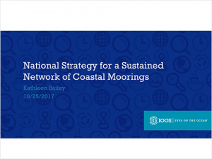 National Strategy for a Sustained Network of Coastal Moorings