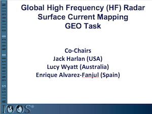 Global High Frequency (HF) RadarSurface Current MappingGEO Task