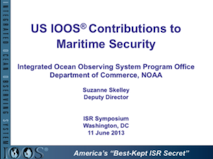 U.S. IOOS® Contributions toMaritime Security