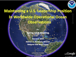 Maintaining a U.S. Leadership Position In Worldwide Operational Ocean Observations