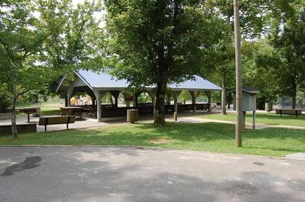 Kendall picnic shelterKendall Recreation Area picnic shelter