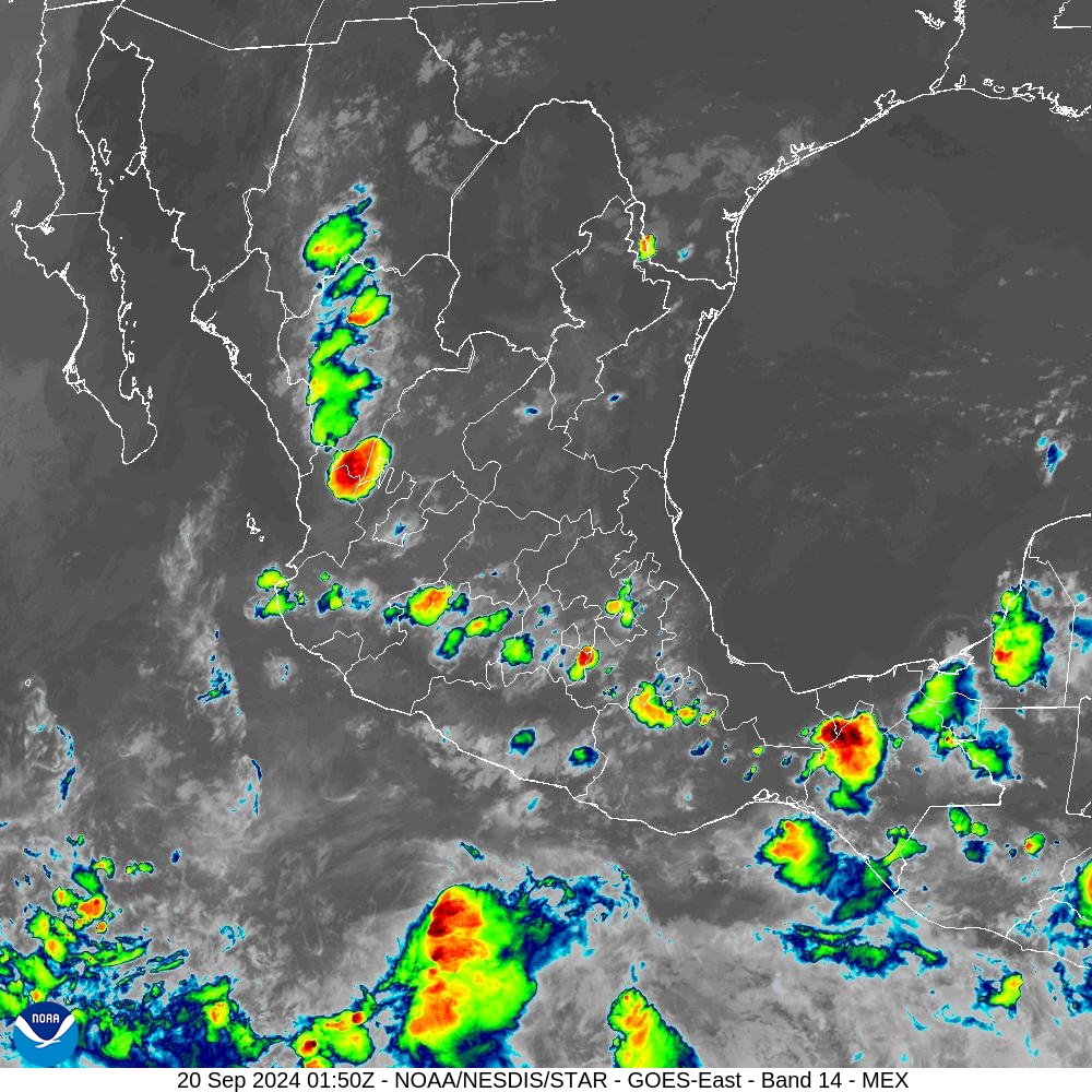 Band 14 - 11.2 µm - Longwave Window - IR - 20 Sep 2024 - 0150 UTC