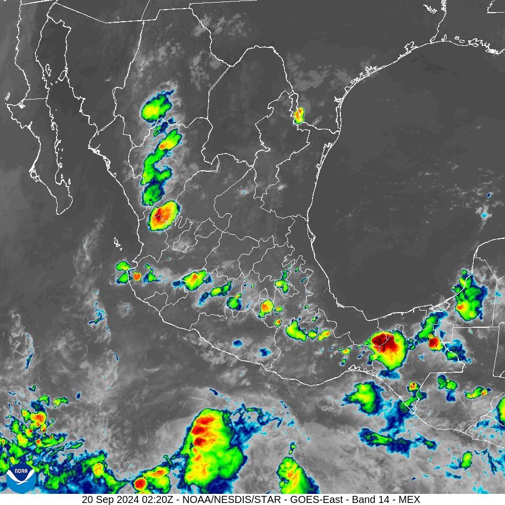 Band 14 - 11.2 µm - Longwave Window - IR - 20 Sep 2024 - 0220 UTC