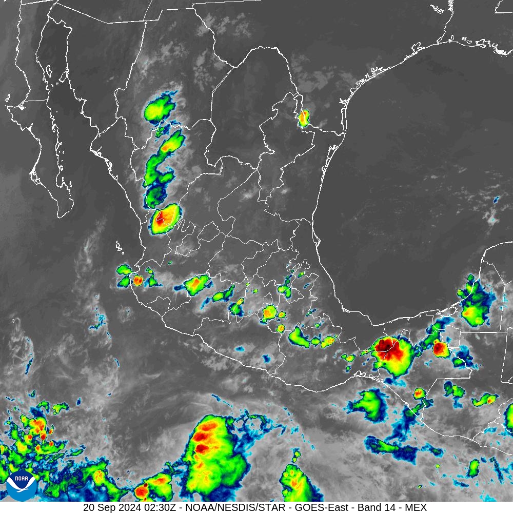 Band 14 - 11.2 µm - Longwave Window - IR - 20 Sep 2024 - 0230 UTC