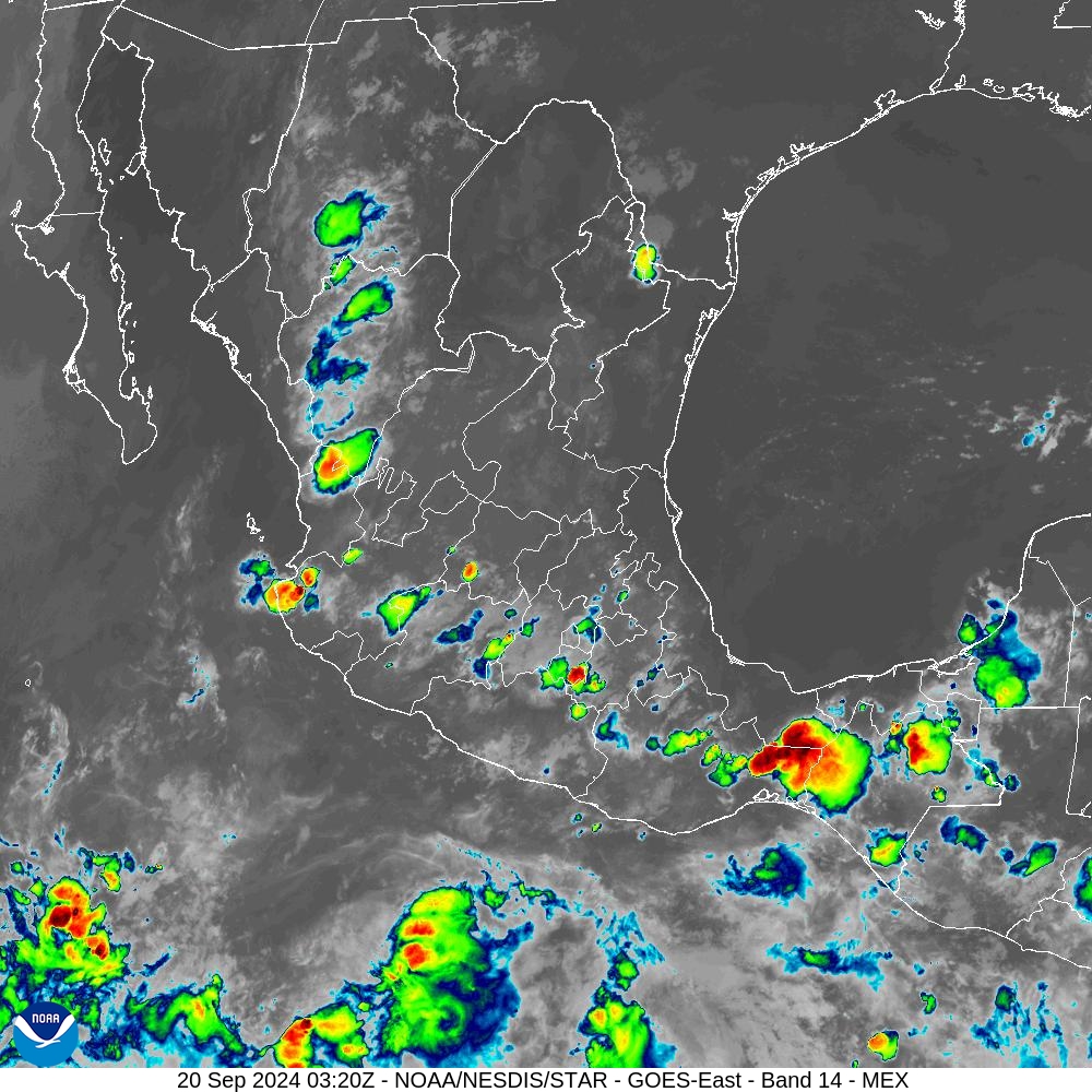 Band 14 - 11.2 µm - Longwave Window - IR - 20 Sep 2024 - 0320 UTC