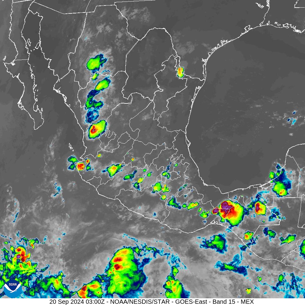 Band 15 - 12.3 µm - Dirty Longwave Window - IR - 20 Sep 2024 - 0300 UTC