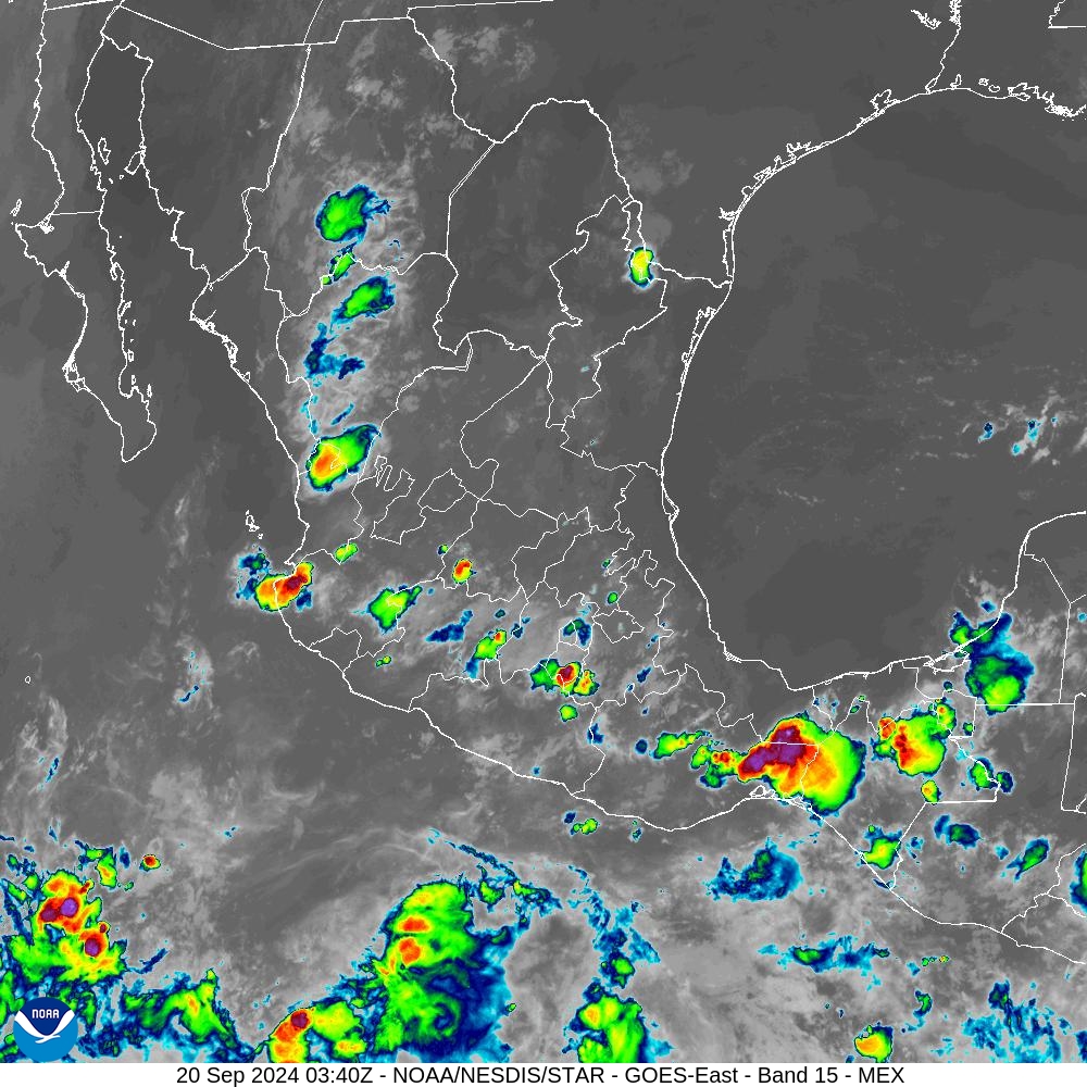 Band 15 - 12.3 µm - Dirty Longwave Window - IR - 20 Sep 2024 - 0340 UTC